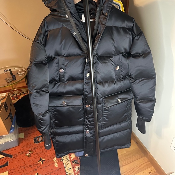 Nike Nikelab X Mmw Matthew Williams Down Fill Parka Jacket Black - Picture 5 of 6